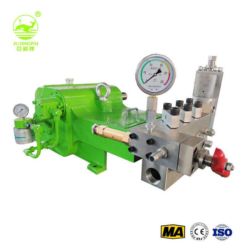 下水管道疏通水射流试压泵3D2-SZ不锈钢柱塞泵下水道压泵往复式