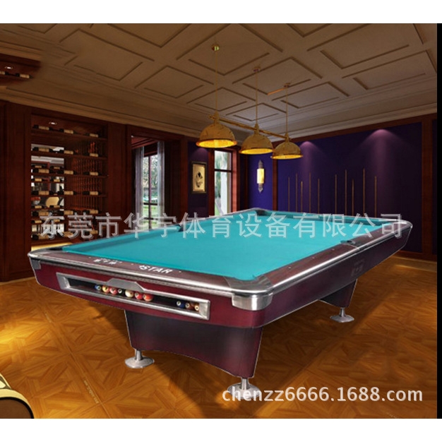 星牌九球桌花式台球桌标准九球球台XW136-9B九球公开赛台球桌
