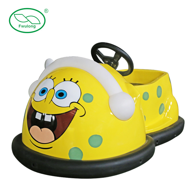 供应福龙新型可爱动物造型碰车  儿童广场电动漂移车 亲子款z