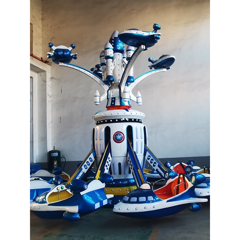 8臂自控飞车/飞机 旋转升降类游乐设施厂家 景区户外亲子互动设备