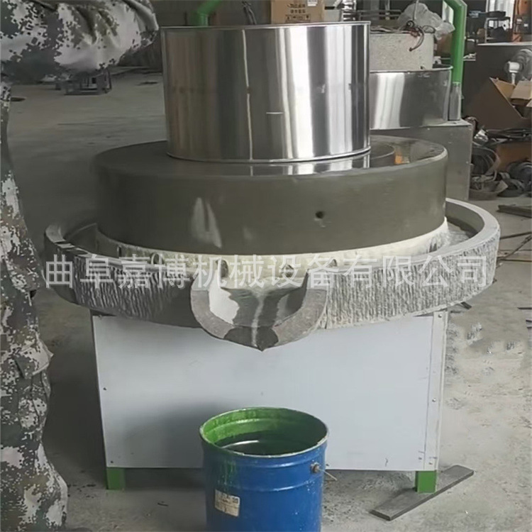 榆林豆浆豆腐石磨原汁原味 米浆煎饼糊石磨机 可做自动升降好清理