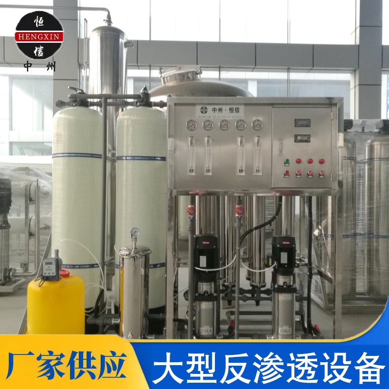 0.25吨0.5吨1吨全自动水处理设备饮用水纯净水设备反渗透ro净水器