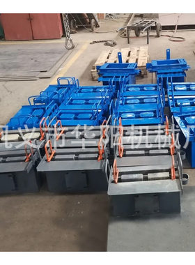 手扳两块空心砖手动制砖机小型混凝土打砖机可移动手拉行走压砖机