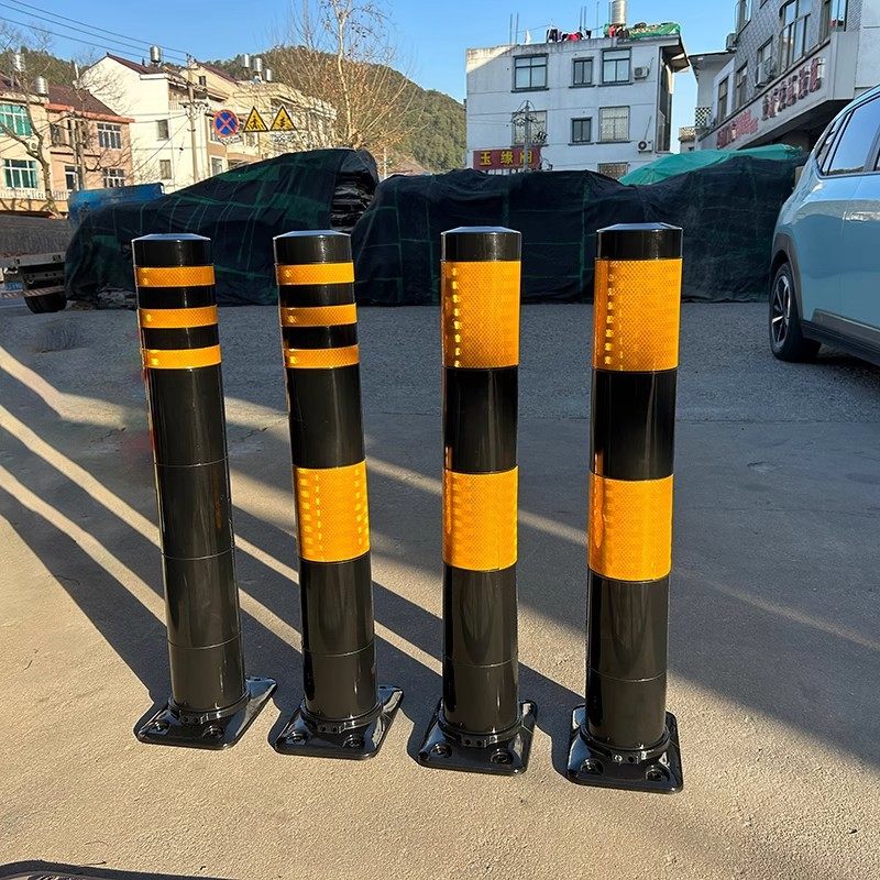 TPU黄黑立柱道路分道隔离柱马路转弯护栏防撞警示柱路桩,五金/工具,警示分道体/反光分道标,淘宝优惠券,粉丝福利购,淘宝优惠卷