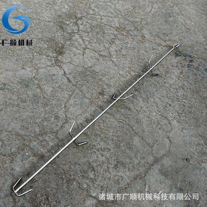 多功能挂钩子加长款尖头家用挂肉晾肉钩子挂腊肠钩加粗晒腊肉