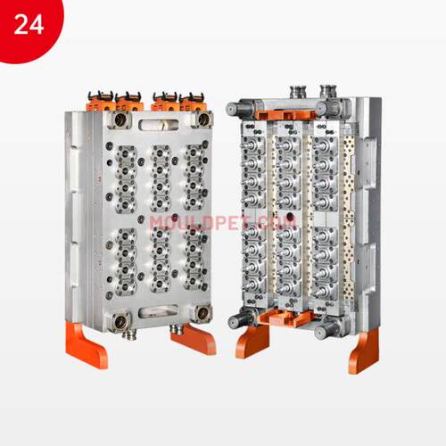 一出24腔注塑模具吹制各种矿泉水瓶专业PET材料创虹模塑