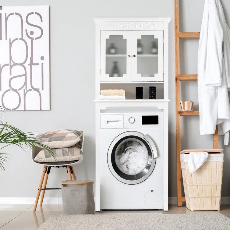 卫生间洗衣机置物架子落地厕所洗手间收纳架阳台浴室马桶架子盆架