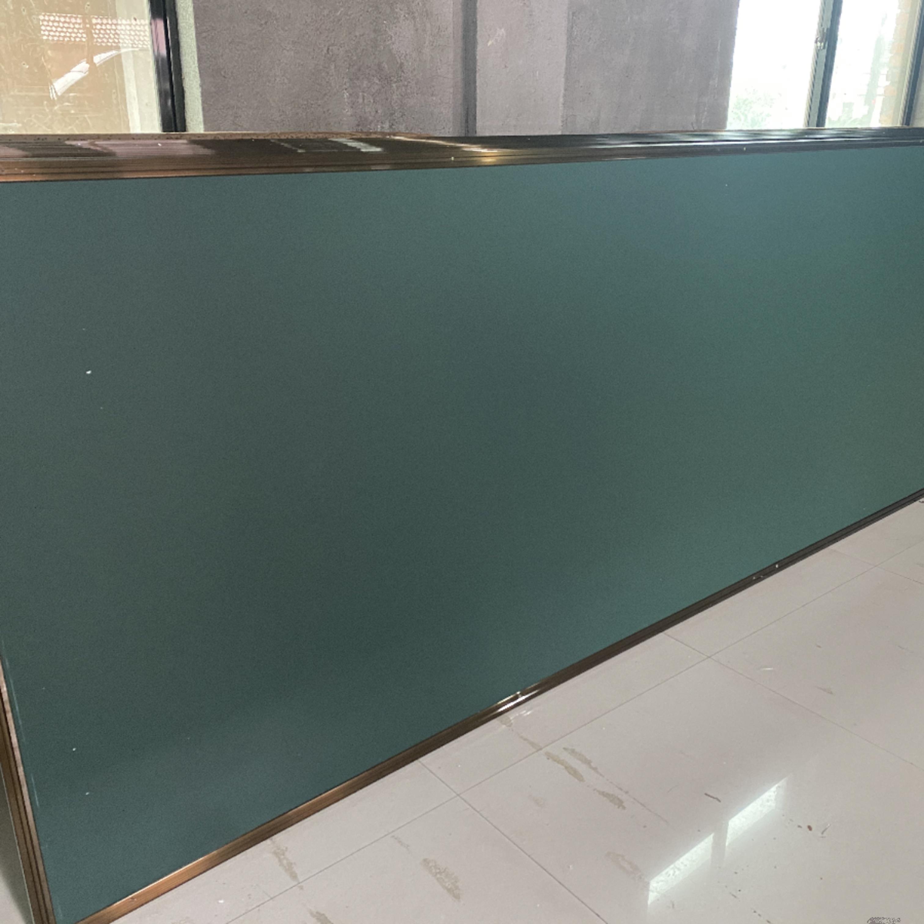 墙挂式学校教室黑板教学培训无尘粉笔书写磁性教师家用写字板定制