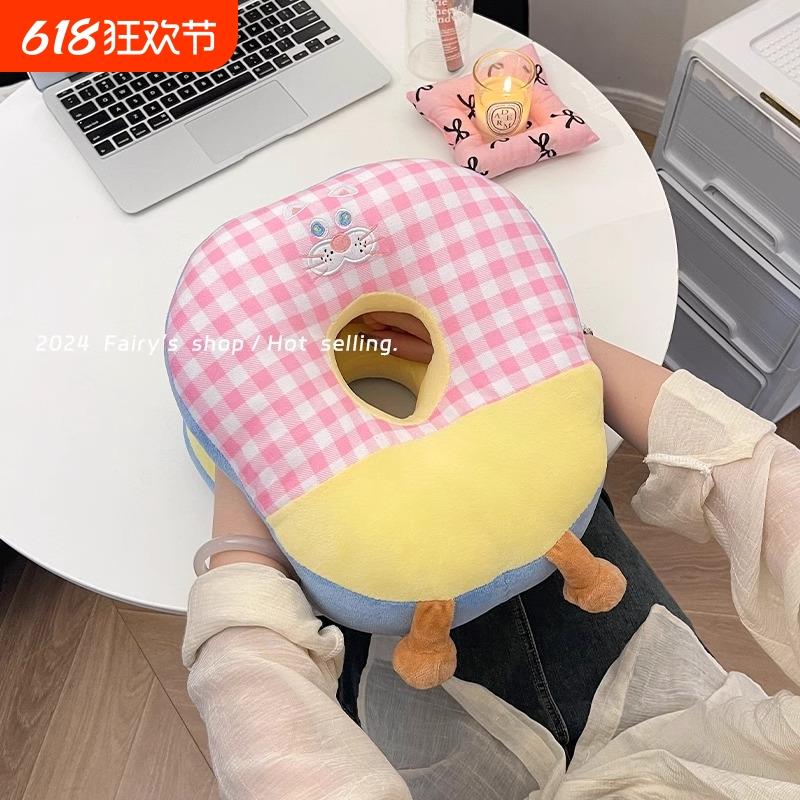 可爱午睡枕女生枕头办公室午休趴睡枕小学生桌上午睡专用抱枕神器