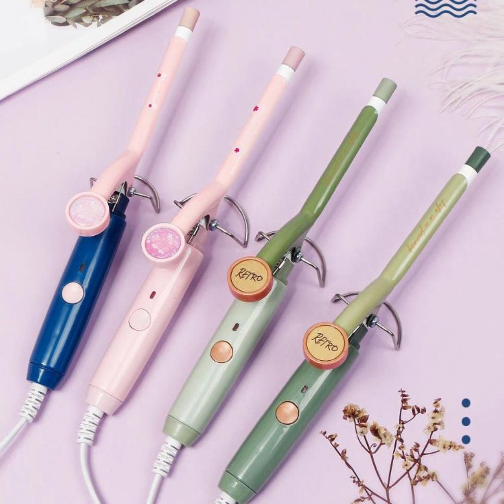 Bjd假发超细9mm卷发棒小步3点4点6点8点棉花娃娃Ob11马海毛卷发棒