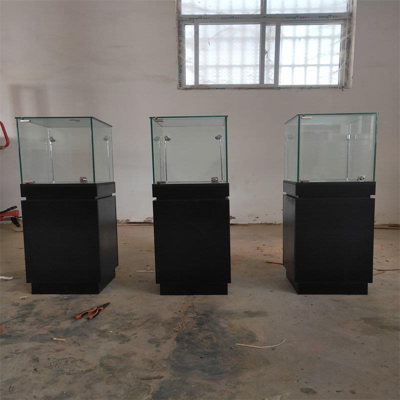 木质博物馆文物展览柜台珠宝首饰古董玉器陶瓷产品展示柜玻璃柜台