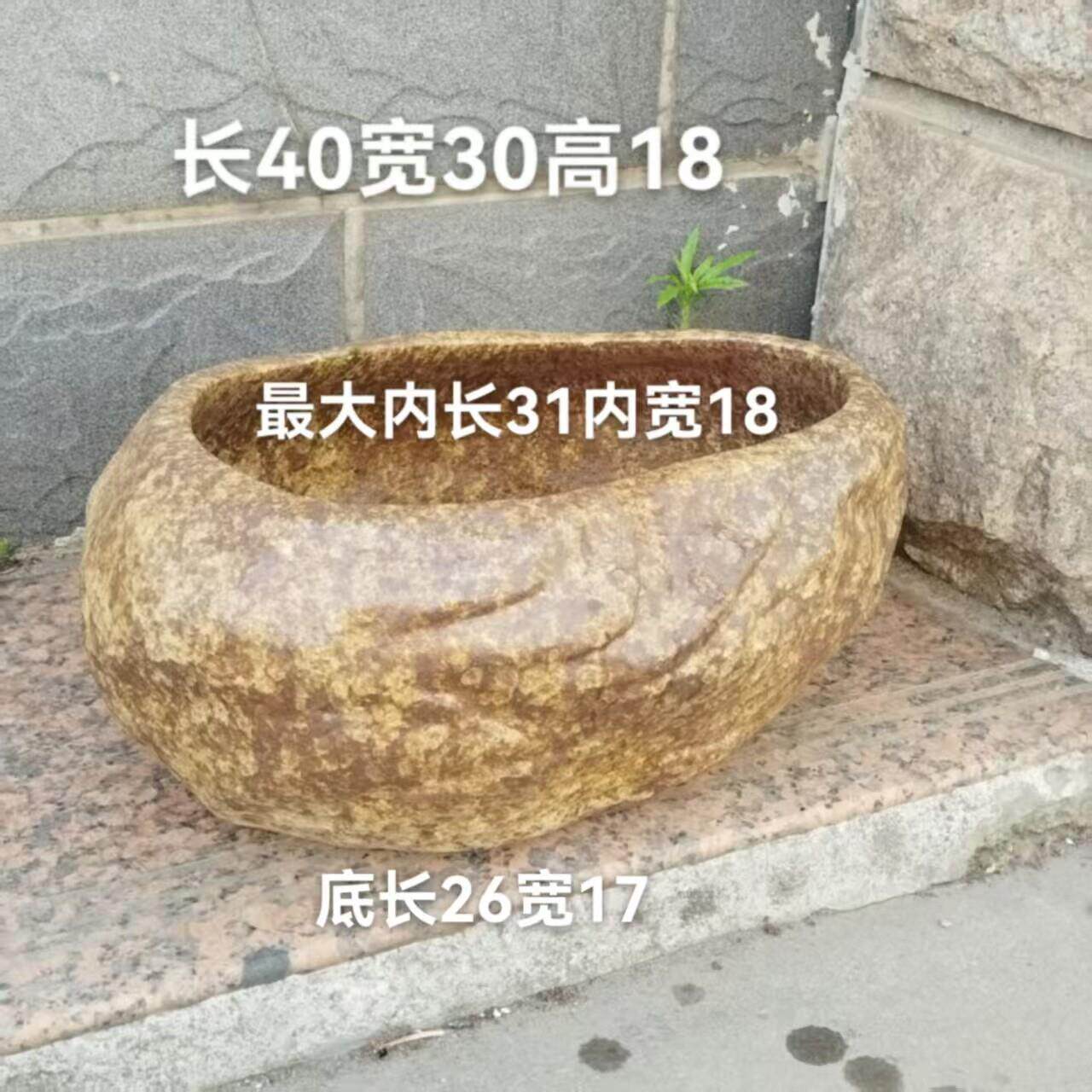 复古陶瓷创意特价铜钱菖蒲彷石釉色手工鱼缸荷花睡莲乌龟锦鲤水缸