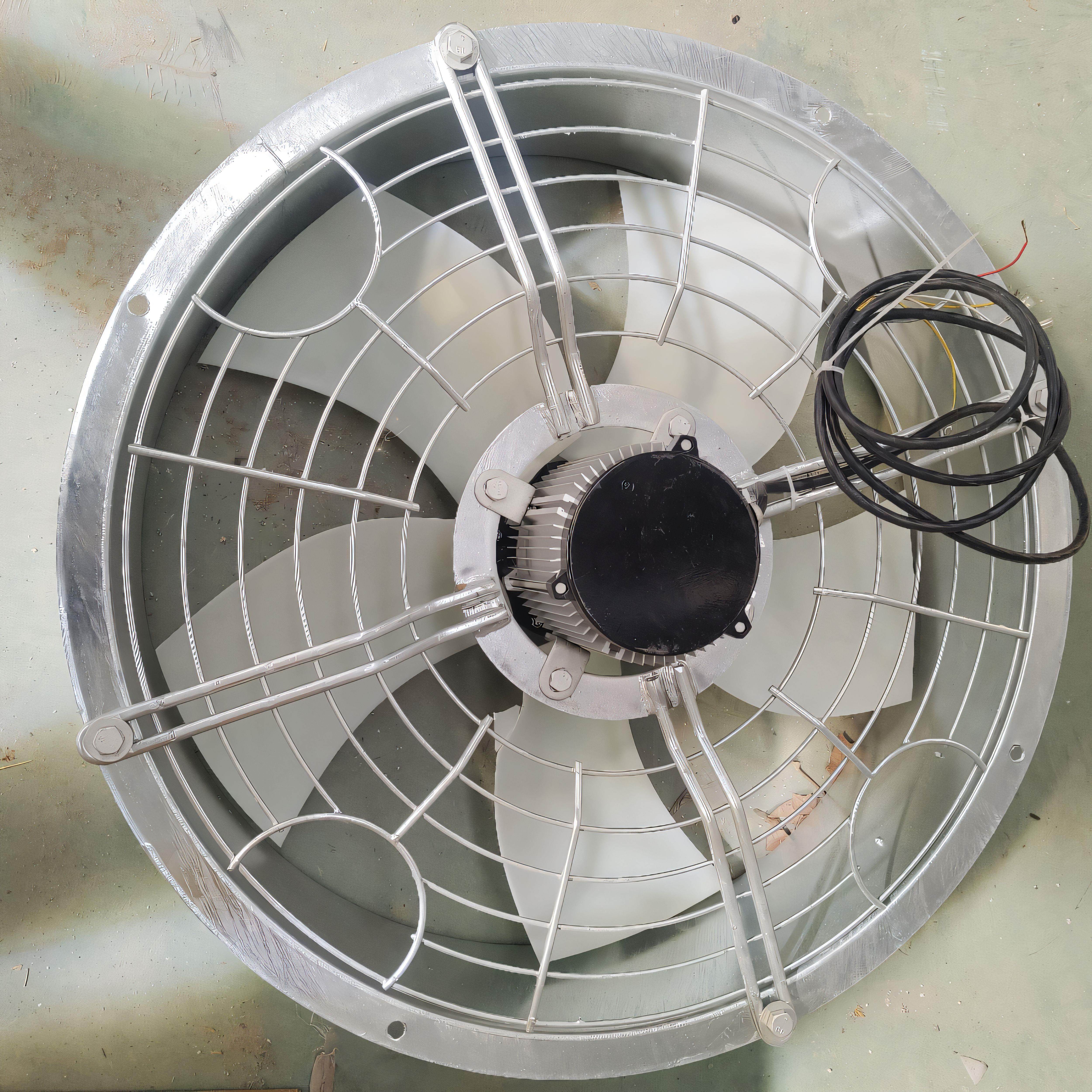 冷却塔轴流风机防水电机大风量强劲静音风机尼龙风叶工业风机厂家