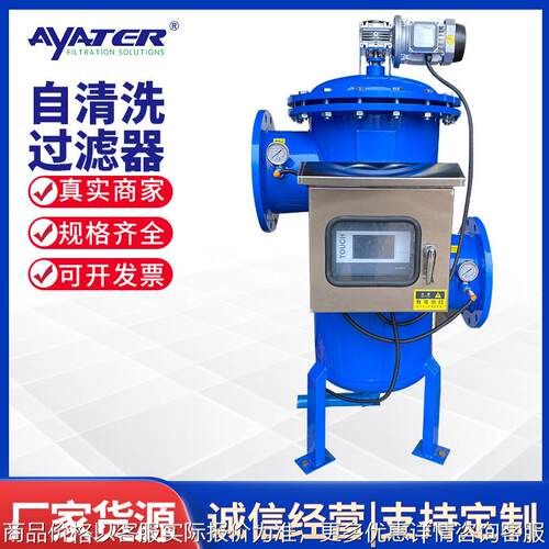 过滤器 农业用全自动800流量不锈钢自清洗大流量除铁过滤设备