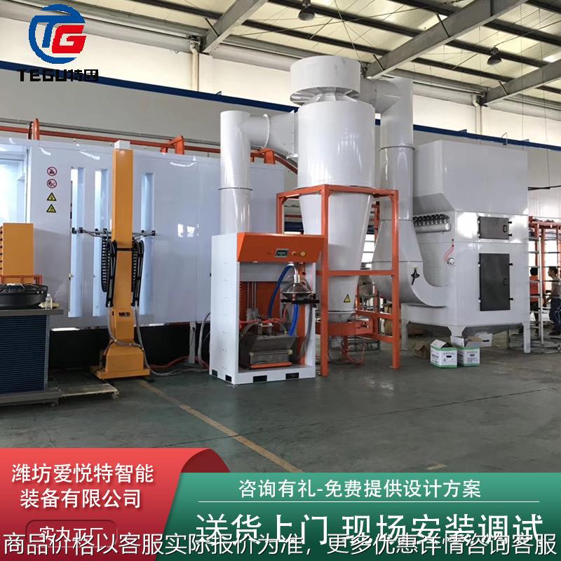 厂家供应轻型悬挂喷漆线静电喷涂流水线自动喷塑设备工艺品喷涂设