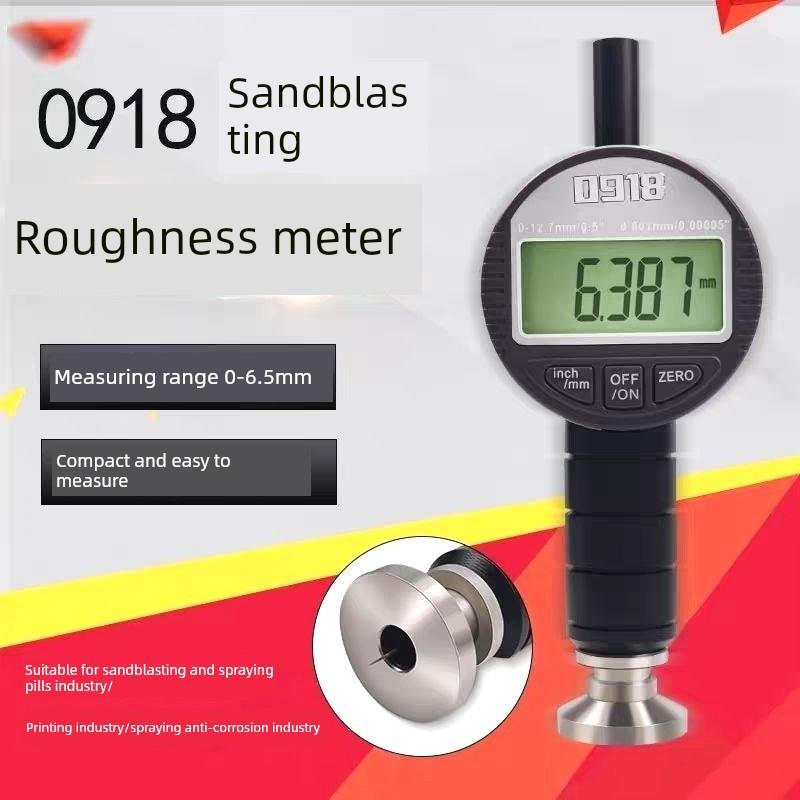 0918锚纹仪表面粗糙度仪防腐砂网仪锚深喷砂丸测量与检测钢结构