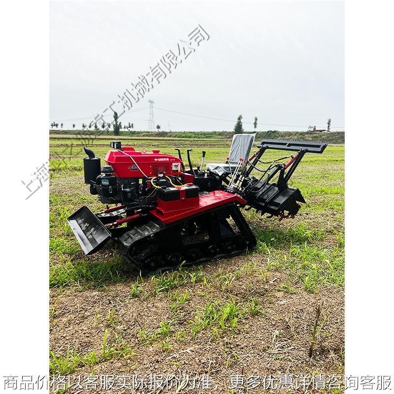 履带微耕机 大鹏开沟草莓起垄机 玉米播种收获机除草犁地机