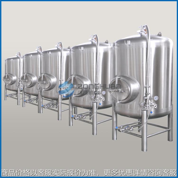 7 清酒罐 不锈钢发酵罐设备 啤酒过滤设备系统 清酒罐设备