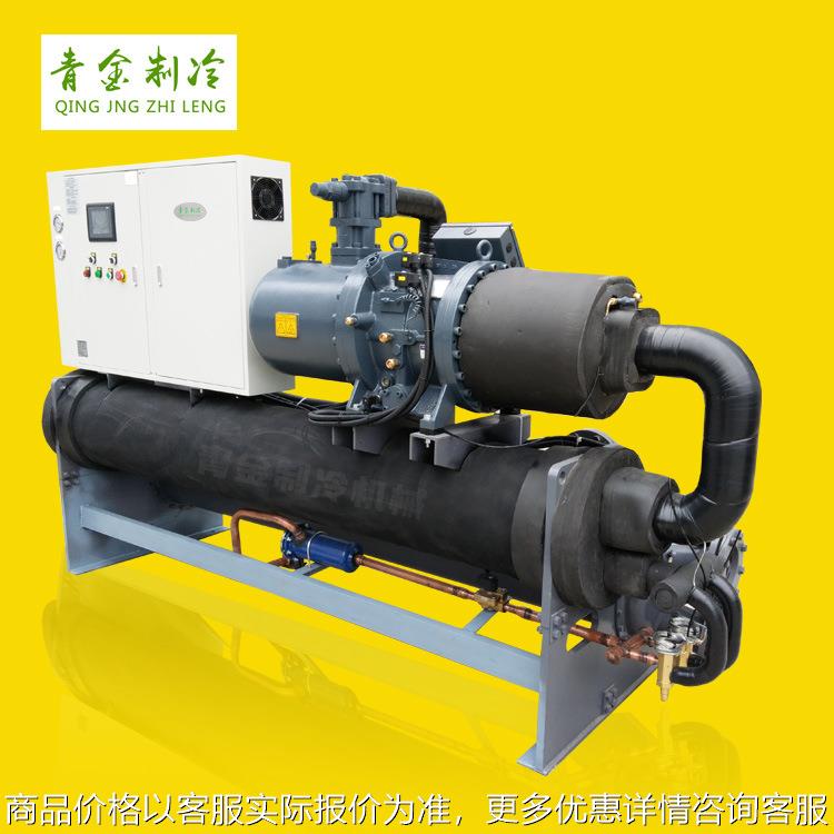 乙二醇水冷式螺杆冷水机 制药低温螺杆式冷水机 中草药提炼冷水机