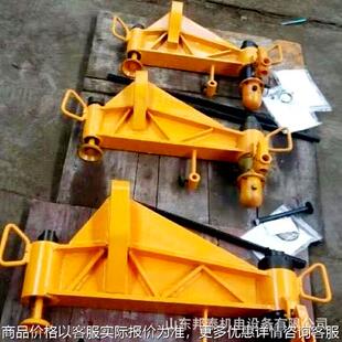 铁路双钩折弯作业机液压轨道调弯机-600型调直弯曲导轨器现货