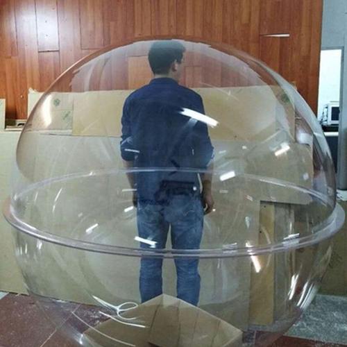 亚克力有机玻璃半球罩透明罩半圆球罩超大半球灯罩吊灯展示餐厅罩
