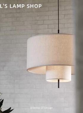 丫头的灯铺 丹麦Margin卧室吊灯设计师款法式中古简约饭厅客厅灯