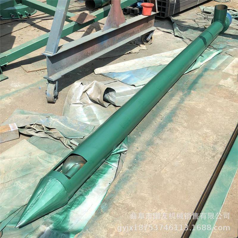 密封粉煤灰螺旋输送机封闭式不锈钢锯末粉提升机管式上料机