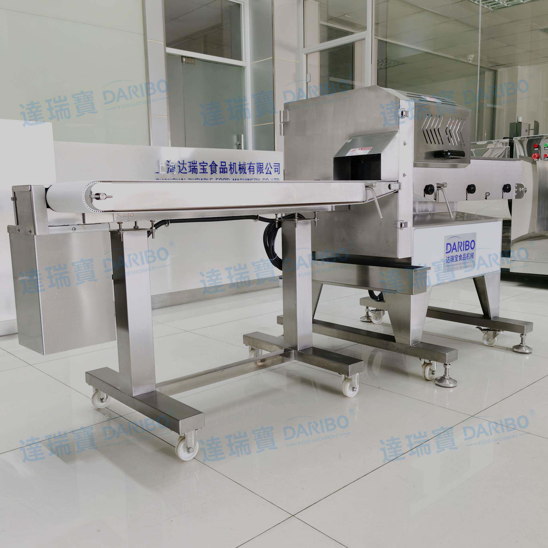 lDRB-180切熟肉设备切猪肚条熟鸭胸肉切块机豆干豆皮切丝机