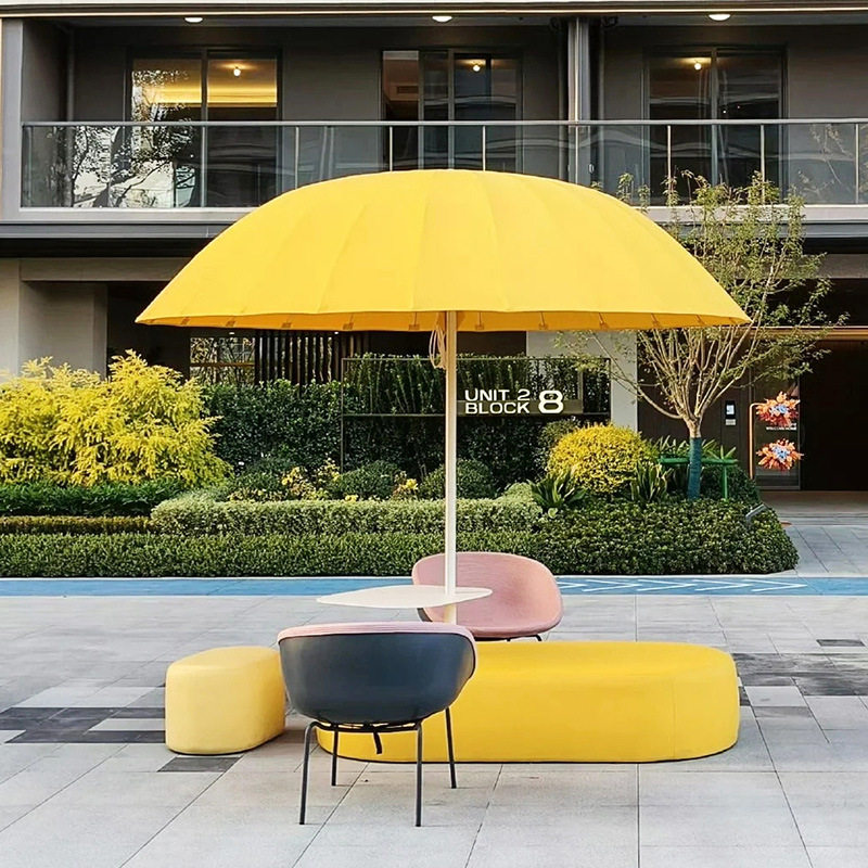 户外遮阳玻璃纤维中柱伞庭院商用户外别墅院子民宿设计师玻纤伞,住宅家具,遮阳伞,淘宝优惠券,粉丝福利购,淘宝优惠卷