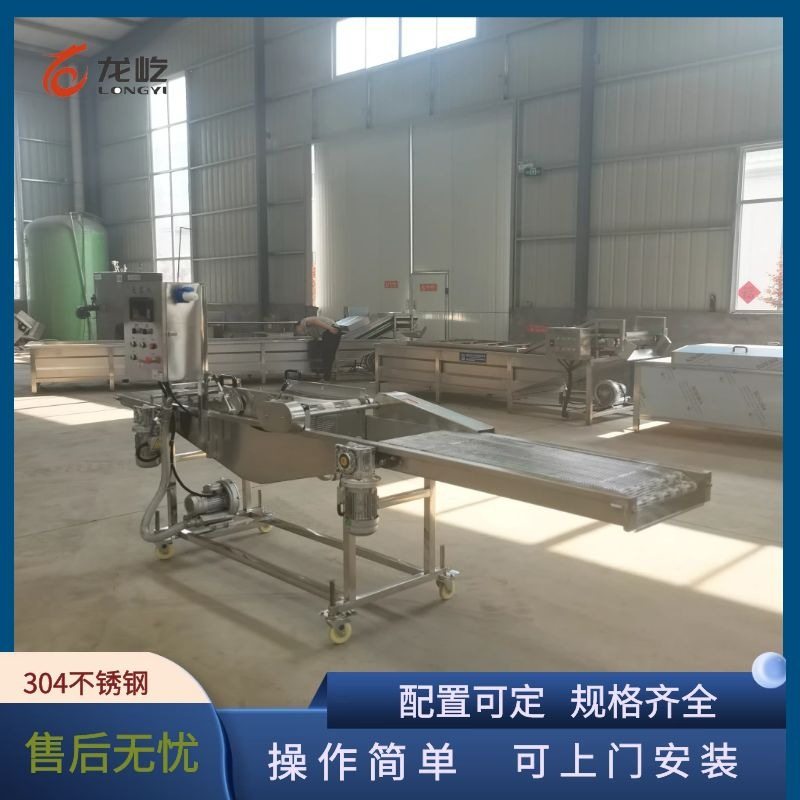 天妇罗鱼排上浆机水产品全自动挂糊机器变频调速小银鱼裹浆机器,清洗/食品/商业设备,炸炉/油炸机,淘宝优惠券,粉丝福利购,淘宝优惠卷