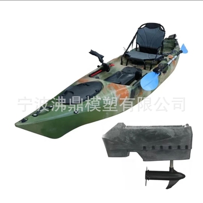 单人皮划艇钓鱼艇进口加厚材质带儿童坐垫户外运动
