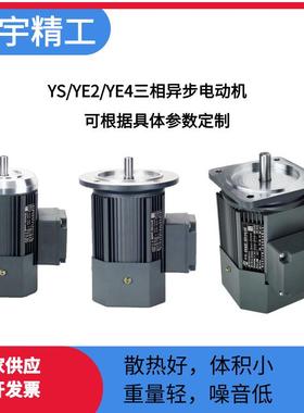 精工YSYE2三相异步电动机供应机械设备专业各种特殊铝壳电机