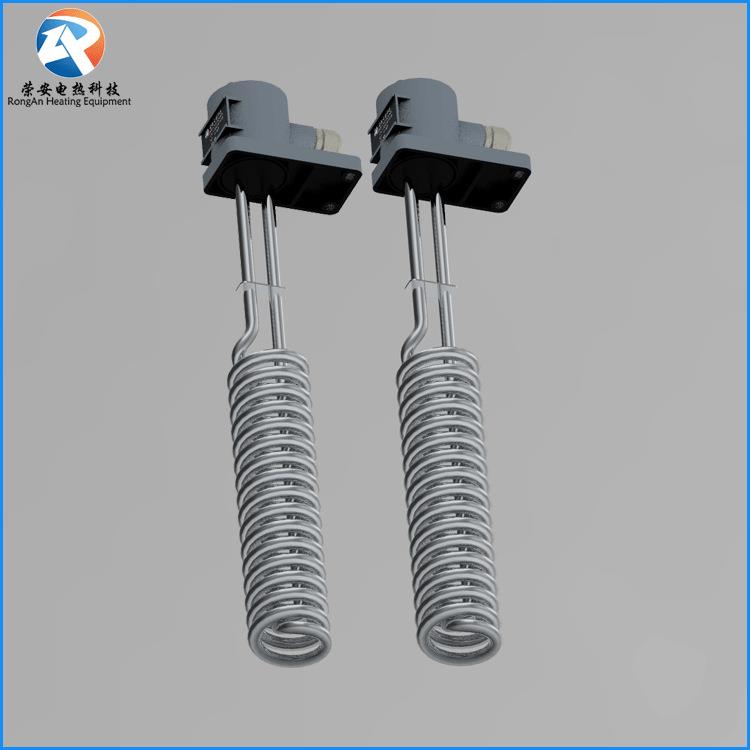 04不锈钢发热管非标定制不锈钢螺旋温控电加热管16L钛加热管