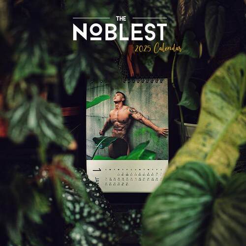 NOBLEST-2025私藏摄影集限量版台历男体摄影 圣诞礼物新年礼物