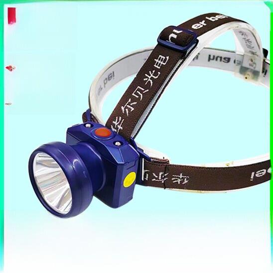 Wallbei迷你1型切割橡胶头灯小Led防水迷你2型矿工灯潜水拾耳灯白