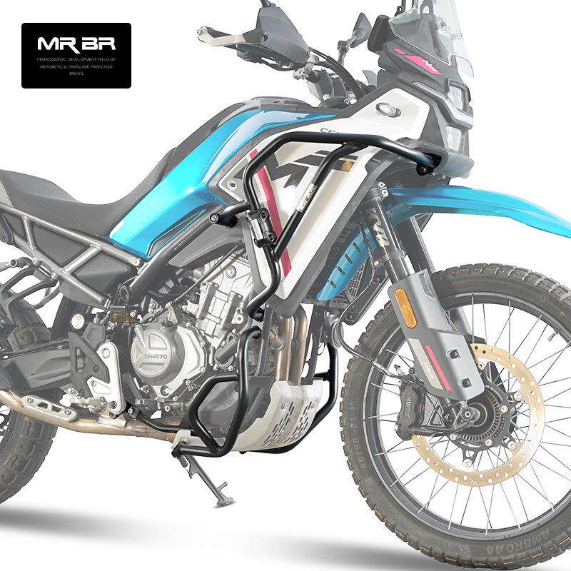 Mrbr适用于春风450Mt上下护杆、防摔球保险杠、摩托车竞技杆改装图片