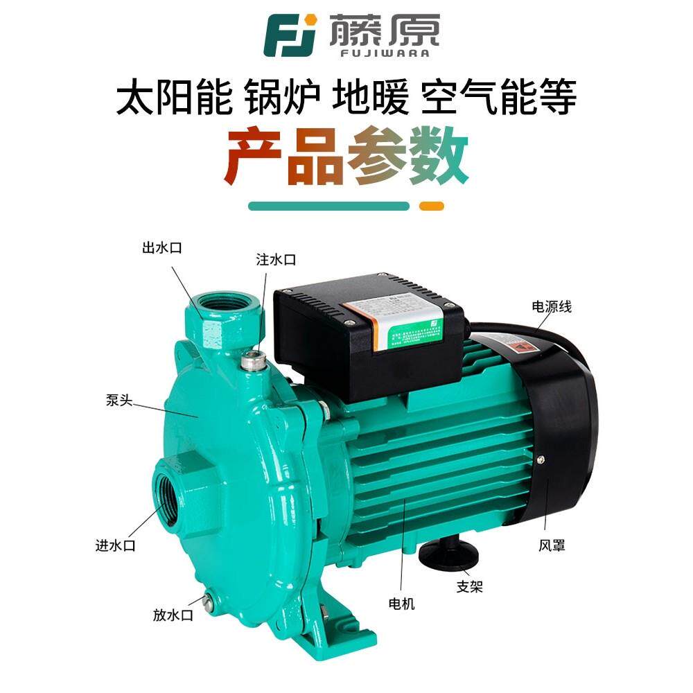 德国进口藤原热循环泵空气能热水器增压泵离心泵全自动静