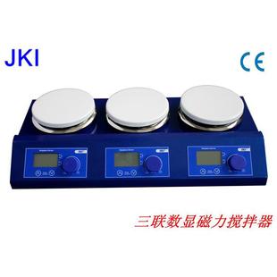 促销 热卖 3联磁力搅拌器加热磁力搅拌器恒温JKI上海精科
