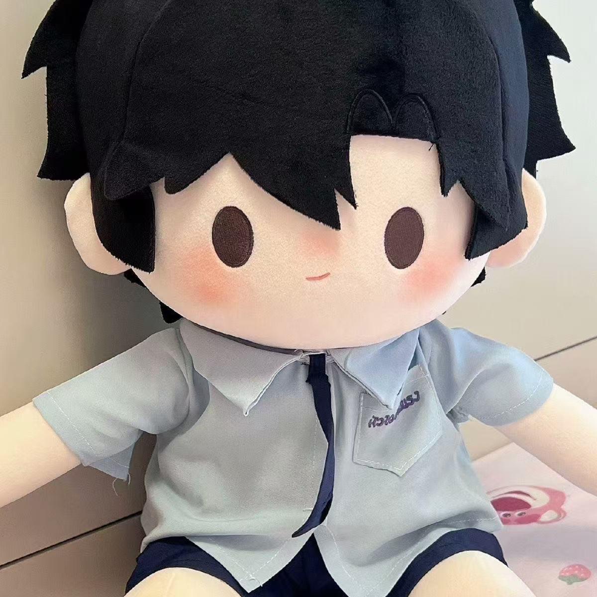 原创时光人动漫周边陆光程小时属性可爱送人礼物40cm棉花娃娃