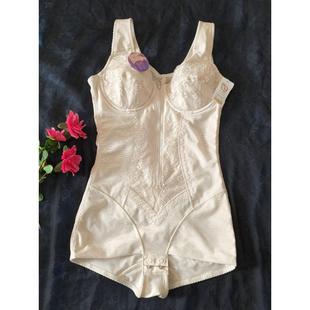 提臀 韩国单紧版 与钢环和杯 强压力前拉炼连体裤 塑身 腹部控制