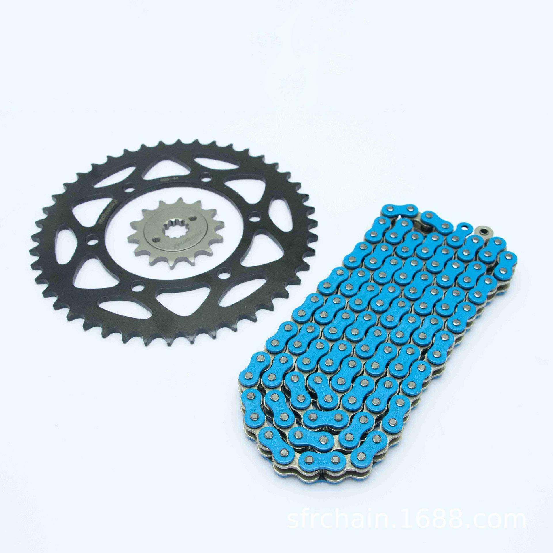 电动摩托车改装件520SX3型号44T-14T链条链轮零配件源头厂家,摩托车/装备/配件,皮带及传动组件,淘宝优惠券,粉丝福利购,淘宝优惠卷