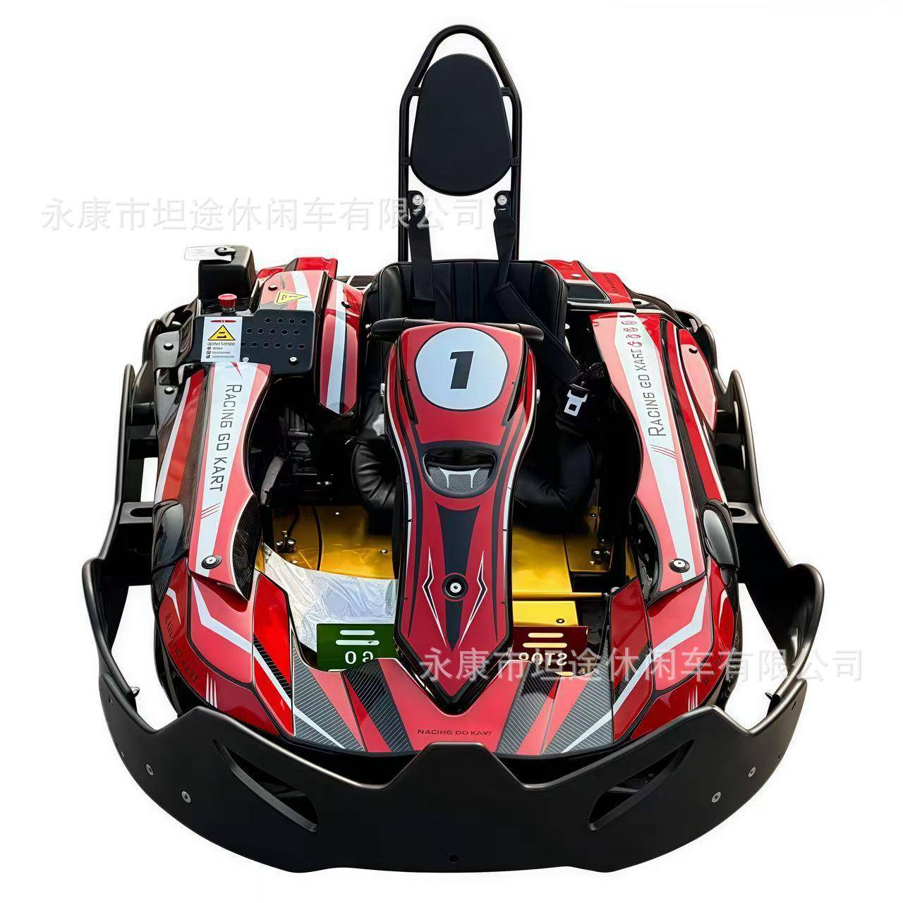 新款冰上卡丁车冬季户外燃油赛车冰上漂移车300CC 冰雪游乐碰碰车