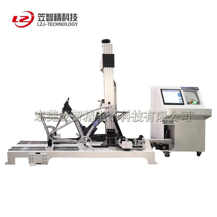自行车车架垂直水平疲劳试验机 碳纤维车架垂直性能试验机