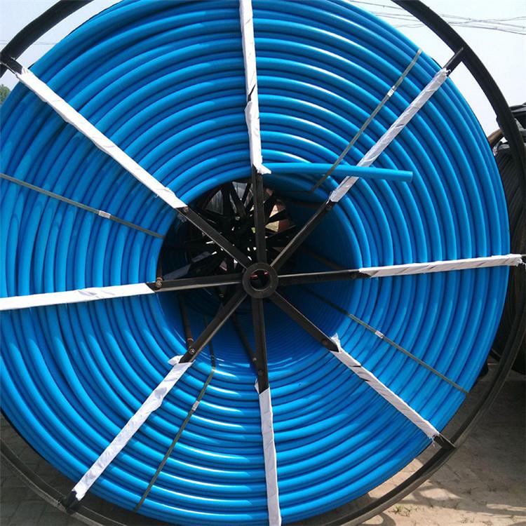 厂家pe硅芯管4050mm光缆保护通信穿线管盘管生产pe管彩色穿线