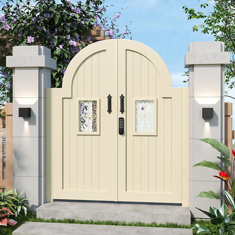 铝合金大门花园入户门铝艺花园门院子小门别墅大门庭院大门花园门