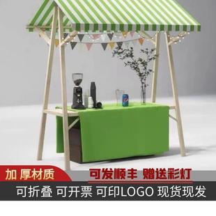 移动可折叠展示架市集网红夜市摆摊花车促销地摊户外集市摊位架子