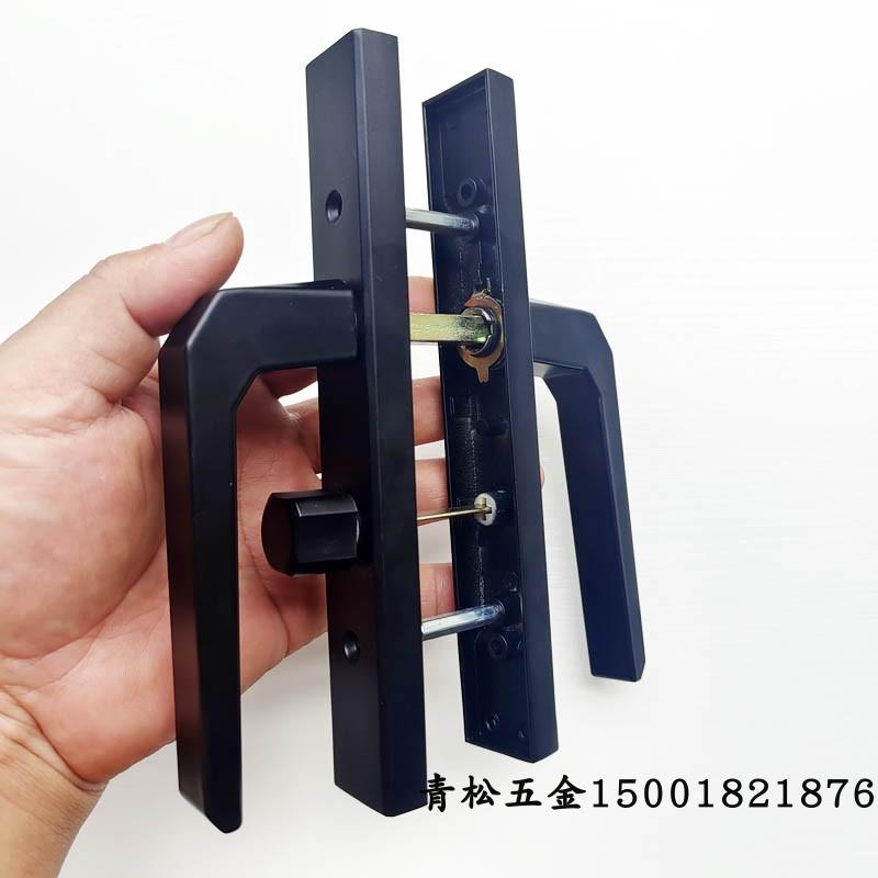 带把手卫生间门锁通用型室内洗手间铝合金厕所门单舌静音门锁锁舌