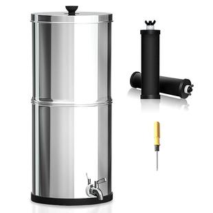 户外应急净水过滤桶 直饮水机 不锈钢重力净水器 家用净水器