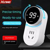 自动断电定时器开关插座家用电动车充电保护器自动倒计时时间控制