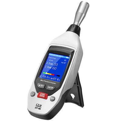 Cem华盛昌激光Pm2.5便携式粉尘浓度检测仪Dt96/96B空气质量监测仪